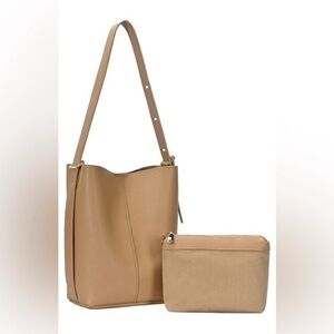 Rachel Zoe Cream Shoulder Bag